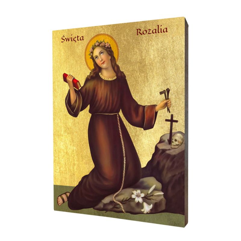 Ikona religijna święta Rozalia - 