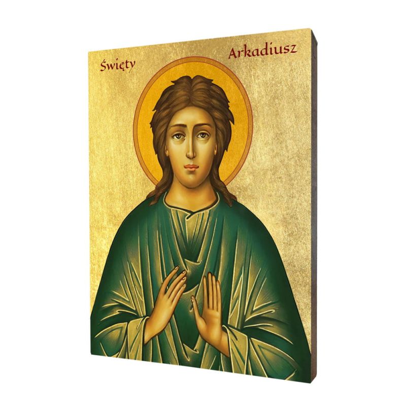 Ikona religijna święty Arkadiusz - 