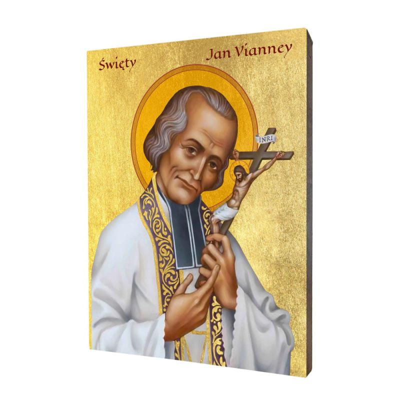 Ikona religijna święty Jan Vianney - 