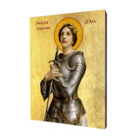 Ikona religijna święta Joanna d'Arc - Dziewica Orleańska