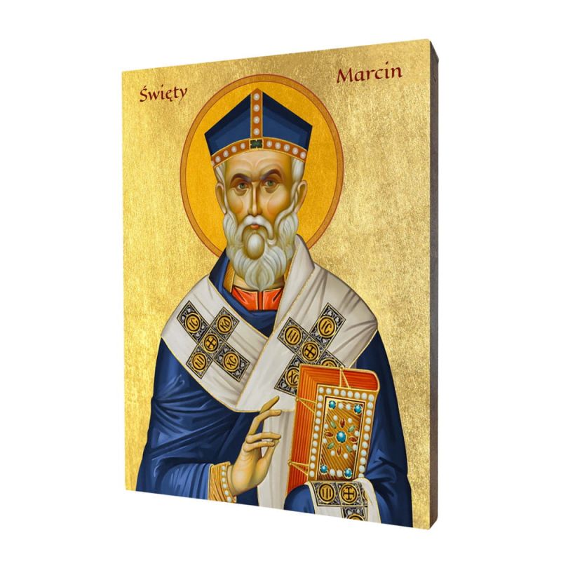 Ikona religijna święty Marcin z Tours - 
