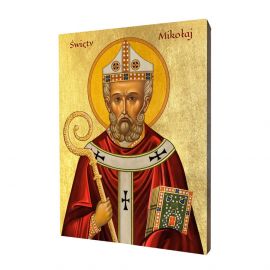 Ikona religijna święty Mikołaj - Święci i Błogosławieni - Nowość