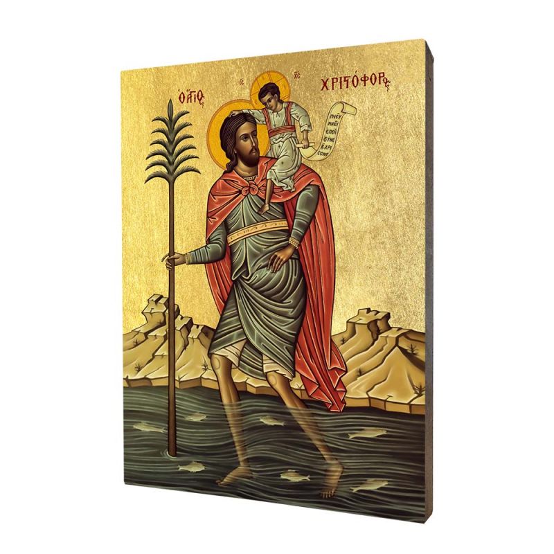 Święty Krzysztof, ikona religijna - 