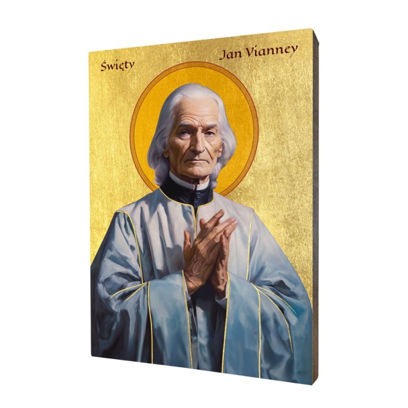 Święty Jan Vianney, Ikona - Patron Proboszczów - 
