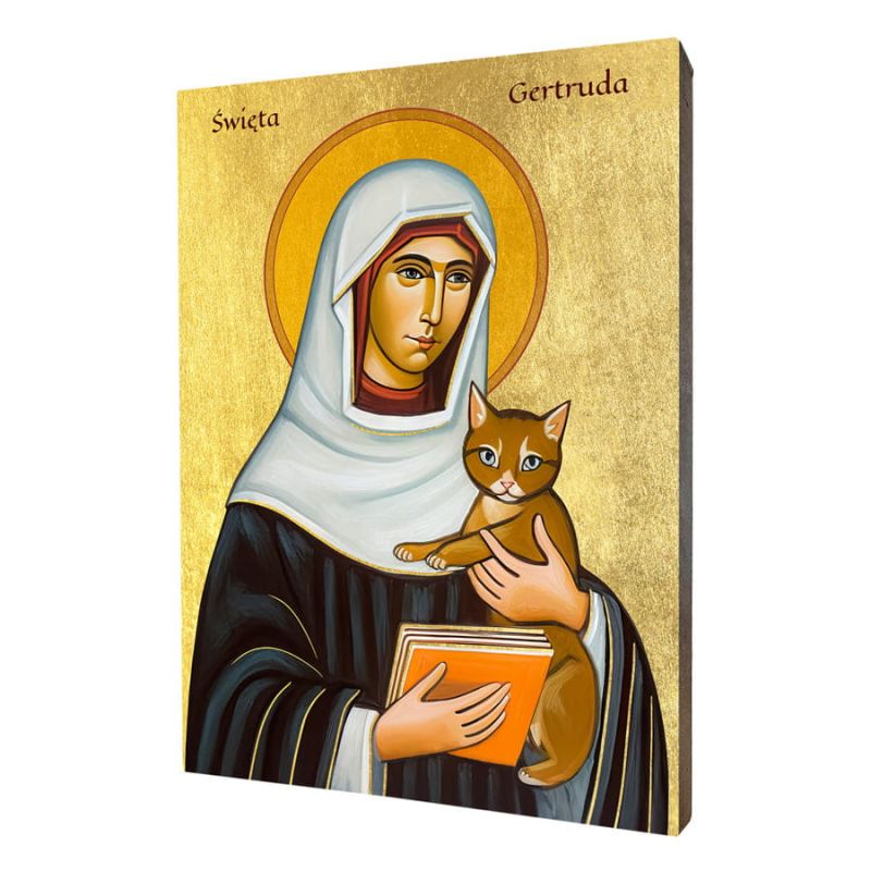 Ikona Świętej Gertrudy - 