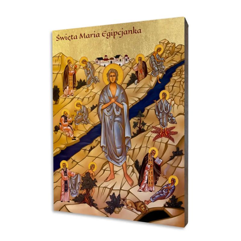 Ikona świętej Marii Egipcjanki - Ikona świętej Marii Egipcjanki