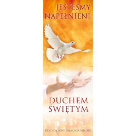 Baner - Jesteśmy napełnieni Duchem Świętym - Zesłanie Ducha Świętego