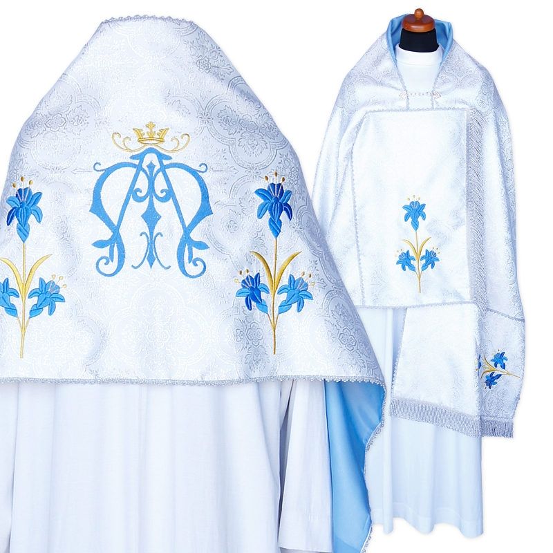 Welon liturgiczny - motyw Maryjny (2) - Welon liturgiczny - motyw Maryjny (2)