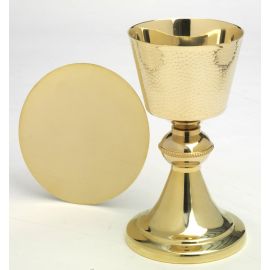 Kielich pozłacany + patena - 19 cm
