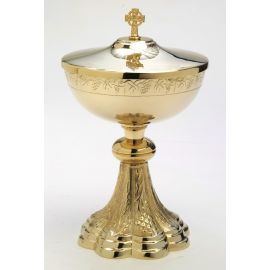 Puszka pozłacana - 24 cm. - PUSZKI MSZALNE