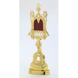 Relikwiarz złoty bądź srebrny - 28 cm. - RELIKWIARZE