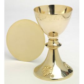 Kielich + patena (winogrona) - 20 cm