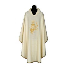Ornat haftowany (85A) - Ornaty białe/ ecru