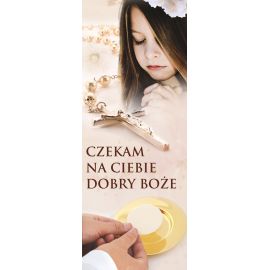 Baner I Komunia Święta - Czekam na Ciebie" (2) - Pierwsza Komunia Święta