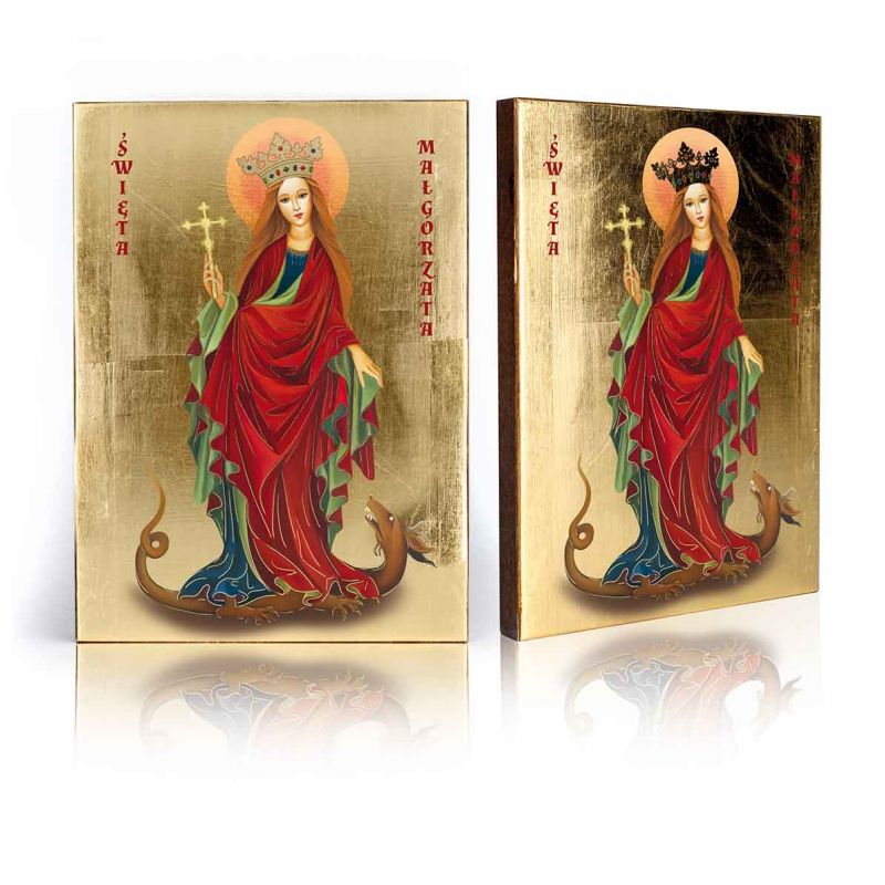 Ikona religijna Święta Małgorzata - Ikona religijna Święta Małgorzata