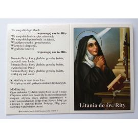 Obrazek - Litania do św. Rity - MODLITEWNIKI