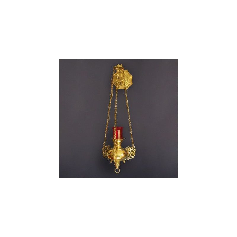 Lampa wieczna mosiężna, wisząca - Lampa wieczna mosiężna, wisząca