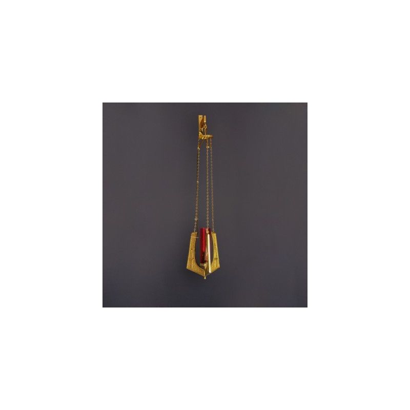 Lampa wieczna wisząca, mosiężna - Lampa wieczna wisząca, mosiężna
