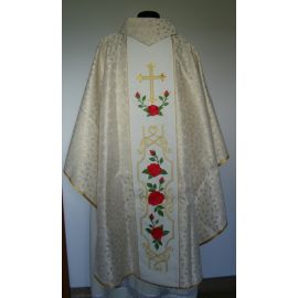 Ornat haftowany św. Teresa od Dzieciątka Jezus - zdjęcie 3 - Ornat haftowany św. Teresa od Dzieciątka Jezus