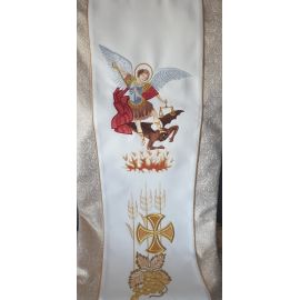 Ornat haftowany Michał Archanioł - zdjęcie 4 - Ornat haftowany Michał Archanioł