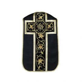 Ornat rzymski IHS - kolory liturgiczne, żakard (35) - zdjęcie 4 - Ornat rzymski IHS - kolory liturgiczne, żakard (34)