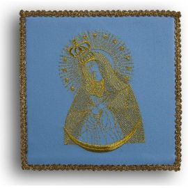 Palka haftowana niebieska - MB Ostrobramska - kolor niebieski