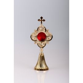 Relikwiarz pozłacany 22 cm (18) - RELIKWIARZE