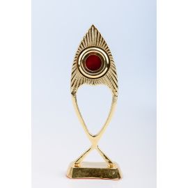 Relikwiarz pozłacany Ryba - 23 cm (21) - RELIKWIARZE