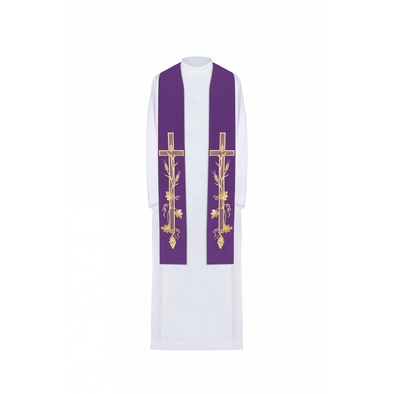 Stuła haftowana - kolory liturgiczne (72) - Stuła haftowana - kolory liturgiczne (72)
