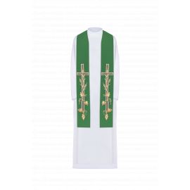 Stuła haftowana - kolory liturgiczne (72) - zdjęcie 5 - Stuła haftowana - kolory liturgiczne (72)