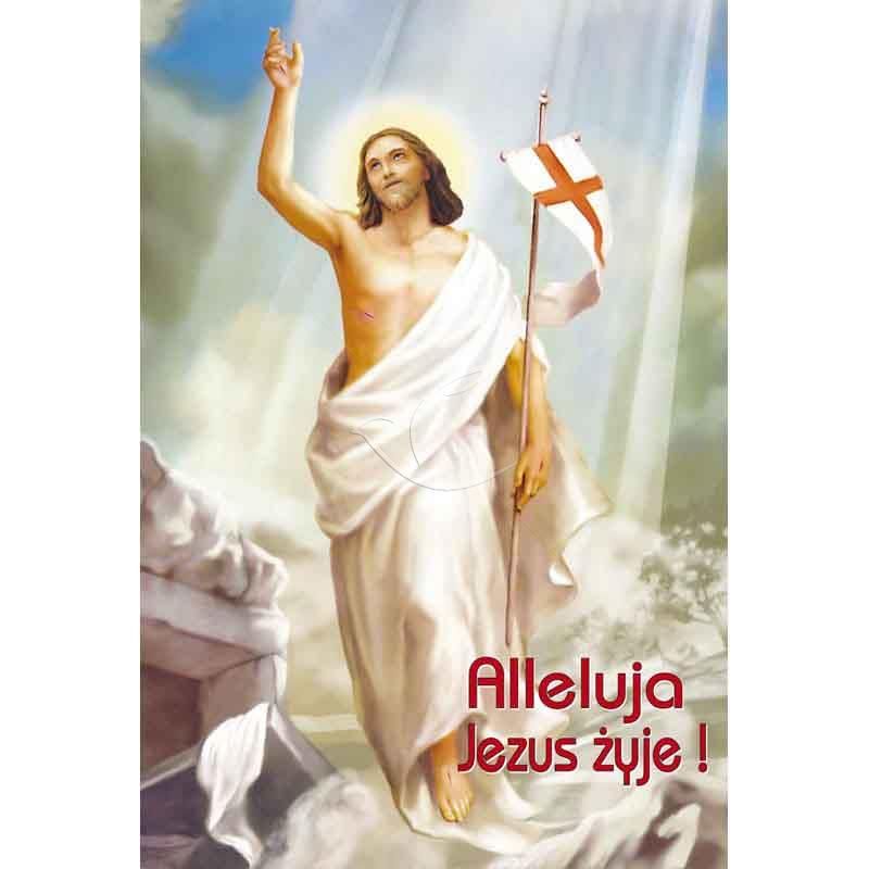 Plakat religijny – Alleluja Jezus żyje! (42) - Plakat religijny – Alleluja Jezus żyje! (42)