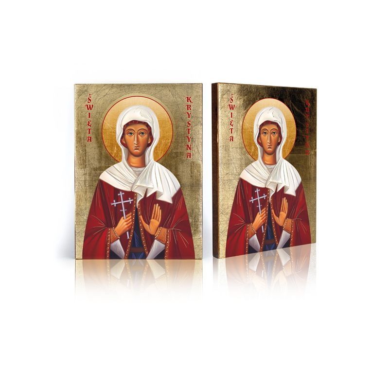 Ikona Święta Krystyna - Ikona Święta Krystyna