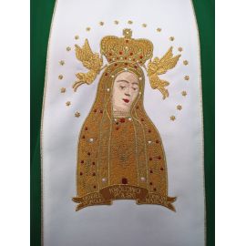 Ornat haftowany Matka Boża Licheńska - zdjęcie 3 - Ornat haftowany Matka Boża Licheńska