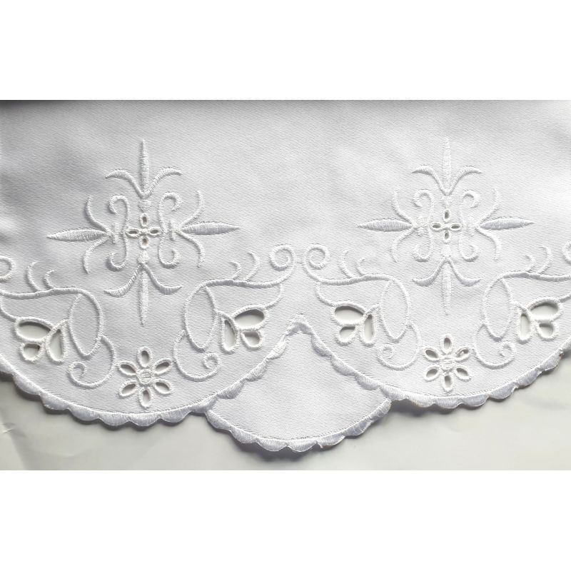 Obrus ołtarzowy haftowany - wzór eucharystyczny (103) - Obrus ołtarzowy haftowany - wzór eucharystyczny (103)