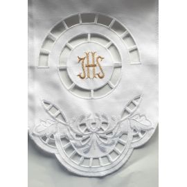 Obrus ołtarzowy haftowany - wzór eucharystyczny (106)