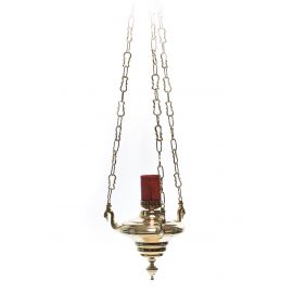 Lampka wieczna, wisząca, elektryczna lub oliwna - 38 cm. - zdjęcie 2 - Lampka wieczna, wisząca, elektryczna lub oliwna - 40 cm.