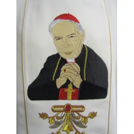 Ornat haftowany Kardynał Stefan Wyszyński - zdjęcie 3 - Ornat haftowany Kardynał Stefan Wyszyński