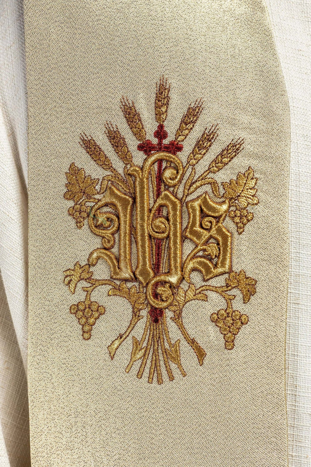 Stuła haftowana - Serce Jezusa (159) - zdjęcie 2